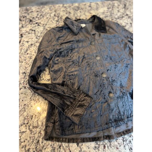 Cabi 3730 Tuesday Topper crushed velvet jacket women’s size S - Picture 6 of 11